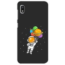 Силиконовый Чехол с принтом "Космонавты" на Xiaomi Redmi K20 Pro – Космонавт с шариками