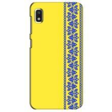 Силіконовый Чохол на Xiaomi Redmi K20 Pro (Вишиванка на жовтому фоні)