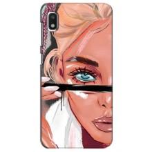 Силиконовый Чехол на Xiaomi Redmi K20 Pro с картинкой Стильных Девушек – Девушка и ресницы