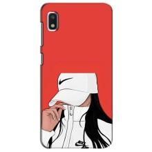 Силиконовый Чехол на Xiaomi Redmi K20 Pro с картинкой Стильных Девушек – Девушка Nike