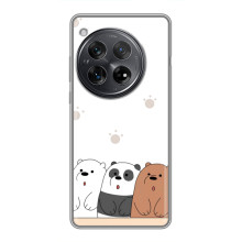 Чехлы с изображением разных животных для Xiaomi Redmi K80 Pro – Удивленные медвеженки