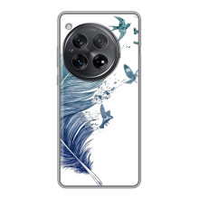 Чехол с картинкой (Стильные) для Xiоми Редми К80 Про - (AlphaPrint) – Перышко