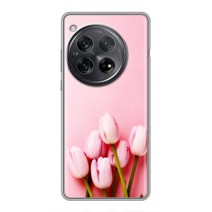 Чехлы с картинкой (Тюльпаны) на :Xiaomi Redmi K80 Pro – Розовые тюльпаны