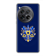 Чохли для Xiaomi Redmi K80 Pro Укр. Символіка (AlphaPrint) (Квітковий Герб)