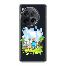 Чохол Майнкрафт на Xiaomi Redmi K80 Pro (AlphaPrint) Minecraft – персонажі Minecraft