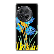 Чехол на Xiaomi Redmi K80 Pro Украинский дизайн (Ukraine в цветочках)