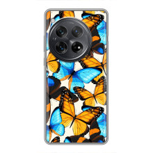 Чехол с принтом для Xiоми Редми К80 Про - (Прикольные) (AlphaPrint) – Яркие бабочки