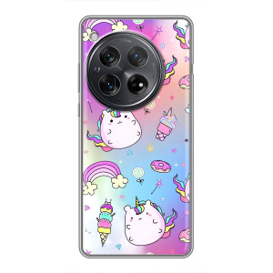 Чехол Unicorn на Xiaomi Redmi K80 Pro – Радуга и Единорог