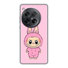 Чохол з Лабубу на Xiaomi Redmi K80 Pro (Рожевий Лабубу)
