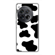 Чехол с принтом коровы на Xiоми Редми К80 Про (Черный принт)