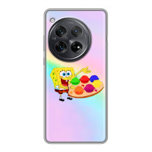 Силиконовый чехол Спанч Боб на :Xiaomi Redmi K80 Pro (Бургеры)