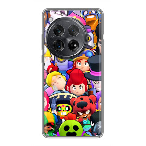 Силиконовый Чехол на Xiaomi Redmi K80 Pro с картинкой Brawl Stars (Персонажи)