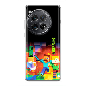Чехлы для Xiaomi Redmi K80 Pro (Персонажи Майн Крафт) (Герой Майнкрафт)