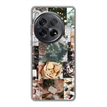 Рождественские, Праздничные Чехлы для Xiоми Редми К80 Про (Рождественский коллаж)