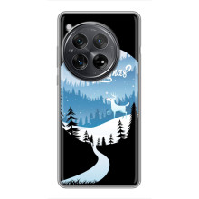 Силиконовый бампер на рождество для Xiaomi Redmi K80 Pro (Рождественский Олень)