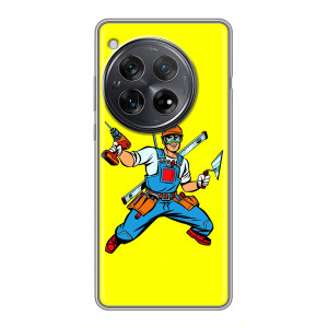 Силіконовий бампер (Працівники) на Xiaomi Redmi K80 Pro – Будівельник