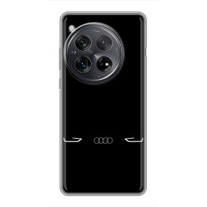 Силиконовый бампер с картинкой машины на Xiaomi Redmi K80 Pro (Силует Audi)