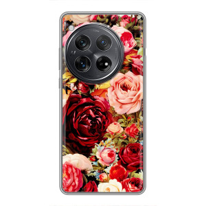 Силиконовый бампер с принтом (цветочки) на :Xiaomi Redmi K80 Pro (Букет цветов)