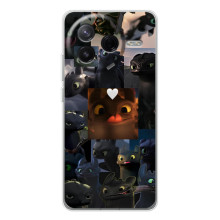 Чехол как приручить дракона на Xiaomi Redmi K80 Ultra – Дракон коллаж