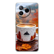 Чехол с уникальным дизайном «Осень с кофе» для Xiaomi Redmi K80 Ultra – Кофе на природе
