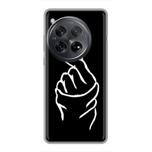 Чехлы (Знак сердечка) на Xiaomi Redmi K80 – Сердце на черном
