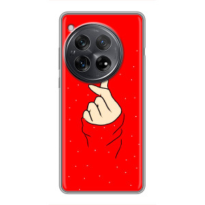 Чехлы (Знак сердечка) на Xiaomi Redmi K80 – Сердце на красном