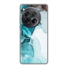 Чехол для <td>Xайоми Редми К80 </td> - с принтом (Дизайнерские) (AlphaPrint) (Бирюзовый мрамор)