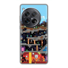 Чехол Майнкрафт на Xiaomi Redmi K80 (AlphaPrint) Minecraft – фон Minecraft