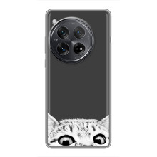 Чехол на <td>Xайоми Редми К80 </td> с Котами (VPrint) – Выглядывает кот