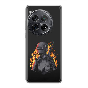 Чохол з картинкою "Герой Pubg" на Xiaomi Redmi K80 – В полум'ї