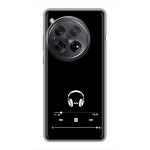 Чехол с картинками на черном фоне для Xiaomi Redmi K80 – Плеер