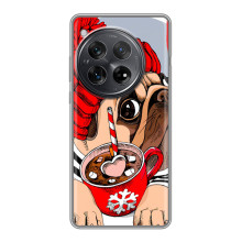 Бампер для Xiaomi Redmi K80 с картинкой "Песики" – Грустная собака