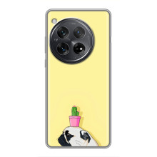 Бампер для Xiaomi Redmi K80 с картинкой "Песики" – Кактус на голове