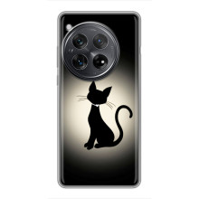 Чохол з принтом для Xiaomi Redmi K80 (AlphaPrint) Модні коти – Силует котика