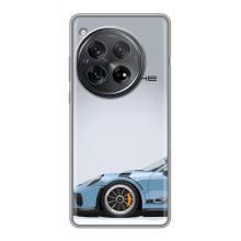 Чехол с авто Порше для Xiaomi Redmi K80 – Голубой Порше