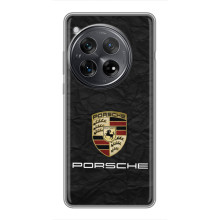 Чехол с авто Порше для Xiaomi Redmi K80 – Логотип Порше