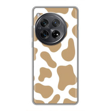 Чохол з принтом корови на xaomi редмі к80 (Бежевий принт)