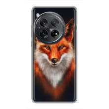 Чехол с принтом лисички на hooked – Лиса на черном