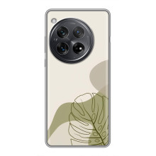 Силиконовый чехол с принтом в цветах на Xiaomi Redmi K80 (Монстера зелёная)