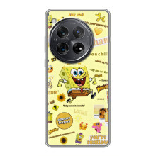 Силиконовый чехол Спанч Боб на salió (Спанч Боб бежит)