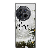 Новогодние, Праздничные Чехлы для Xiaomi Redmi K80 - 2024 год (Let it snow)