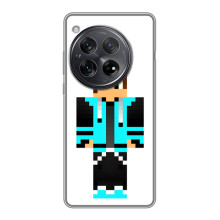 Чохли для Xiaomi Redmi K80 (Персонажі МайнКрафт) (Хлопчик у блакитному)