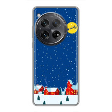 Силиконовый бампер на рождество для Xiaomi Redmi K80 – Город в снегу