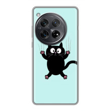 Силіконовий чохол з котиком для Xiaomi Redmi K80 (Падаючий кіт)