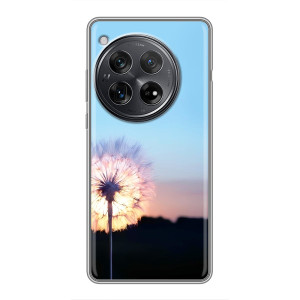 Силиконовый Чехол с одуванчиками на Xiaomi Redmi K80 – Закат с одуванчиком