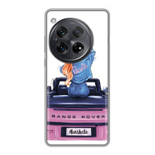 Силіконовый Чохол на Xiaomi Redmi K80 з картинкой Модных девушек (Дівчина на машині)