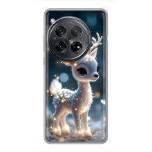 Яркий чехол для Xiaomi Redmi K80 с Зимними Оленятами – Блистающий оленёнок