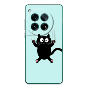 Силиконовый чехол с котиком для Xiaomi Redmi K90 Pro Max (Падающий кот)
