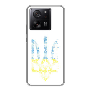 Чехол с украинским гербом на Xiaomi Redmi K90 – Герб с гимном Украины