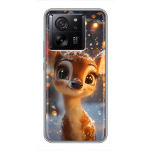 Яскравий чохол для Xiaomi Redmi K90 з Зимові Оленята – Оленятко серед герлянд